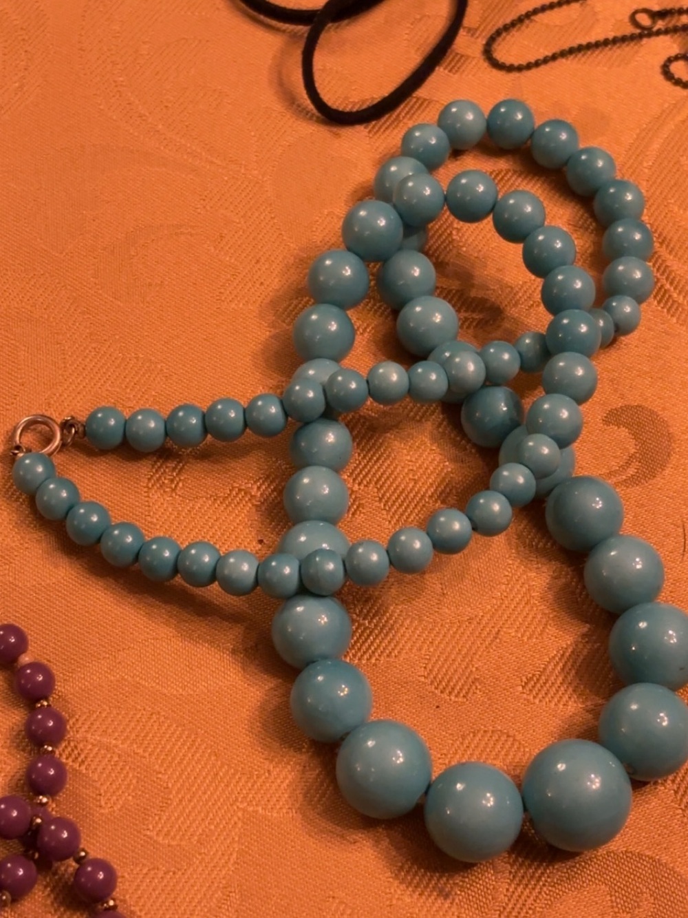 Turquoise Bead Necklace - Women Jewelry